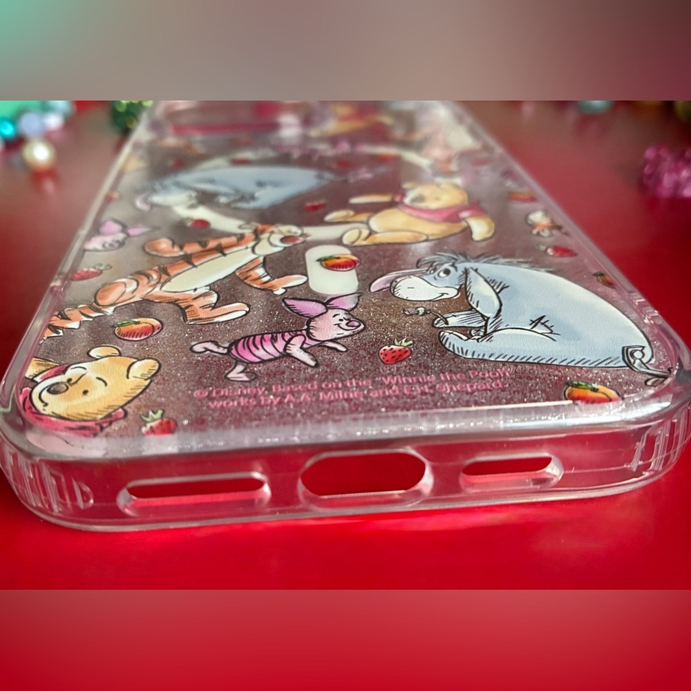 Disney Winnie the Pooh iPhone 16 Pro Max Case - Silver and Gold - Picture 9 of 10